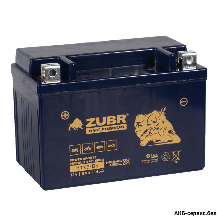 Zubr Bike Premium YTX9-BS