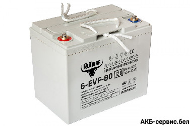 Тяговый аккумулятор RuTrike 6-EVF-80